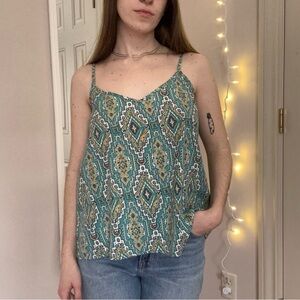 Patterned Hollister Tank Top